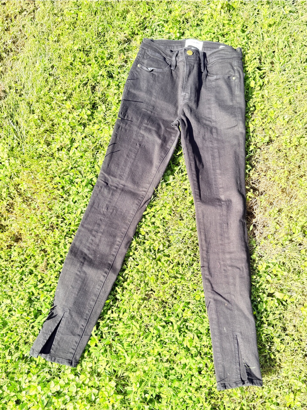 Frame Denim Women's Black Skinny Jeans